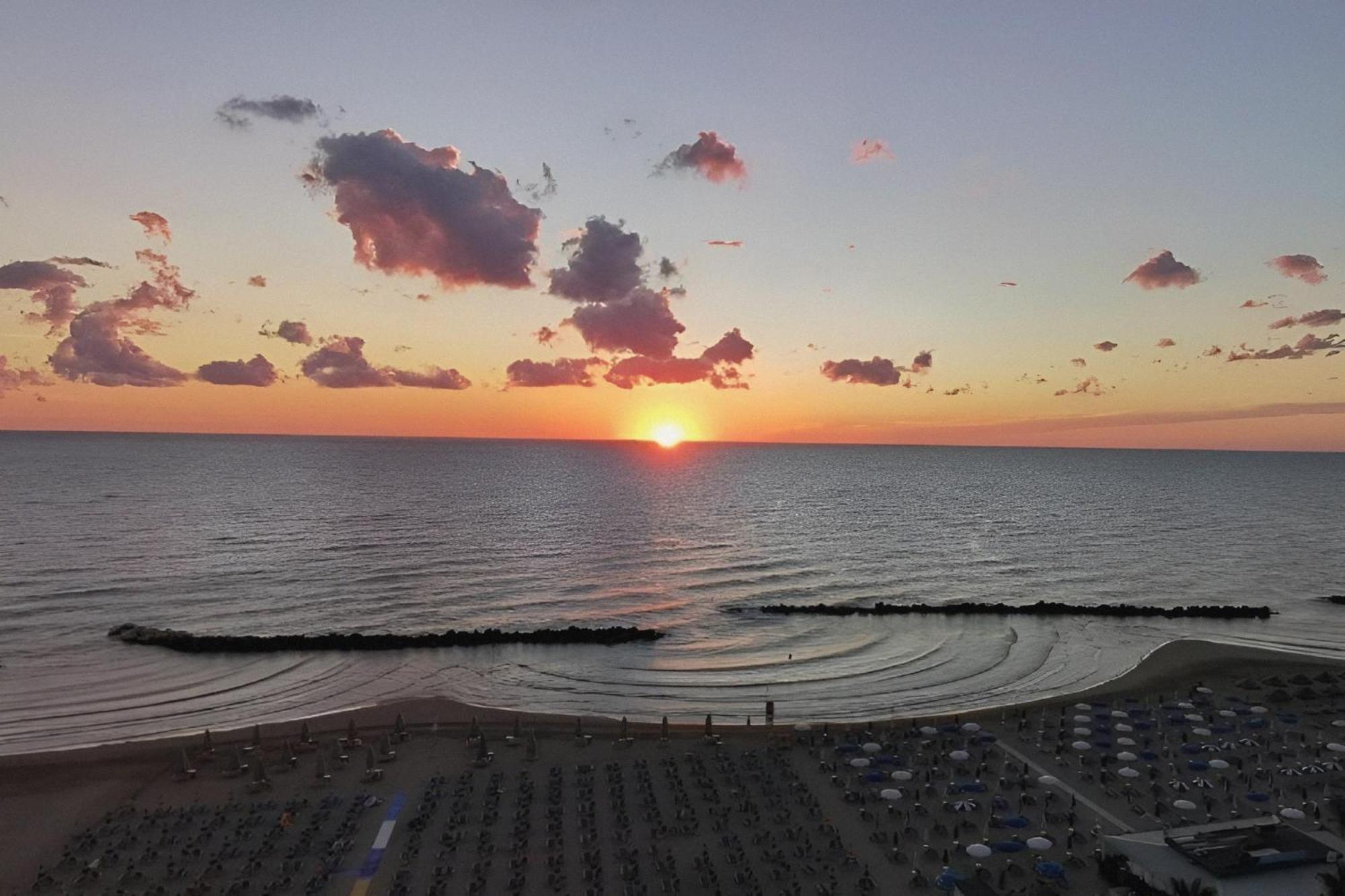 Ferienwohnung La Terrazza Sul Mare Montesilvano Marina Exterior foto